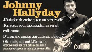 Johnny Hallyday - J'étais fou chords