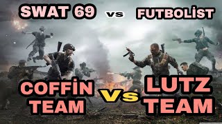 COFFİN EKİBİ vs LUTZ EKİBİ TURNUVA MAÇI TDM | KAYBEDEN ELENİYOR!  SWAT69 vs FUTBOLİST PUBG Mobile