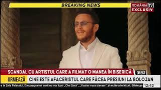 Florin Cercel a generat un întreg scandal după ce a filmat videoclipul unei manele în biserica