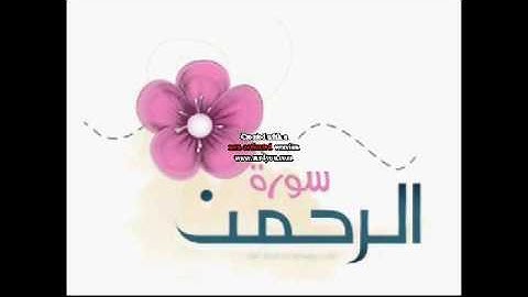 جديد القارئ سعيد دباح 2017 -سورة الرحمان-