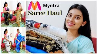 Myntra SAREE HAUL | Under 500/- 1000/- | Latest Summer Saree