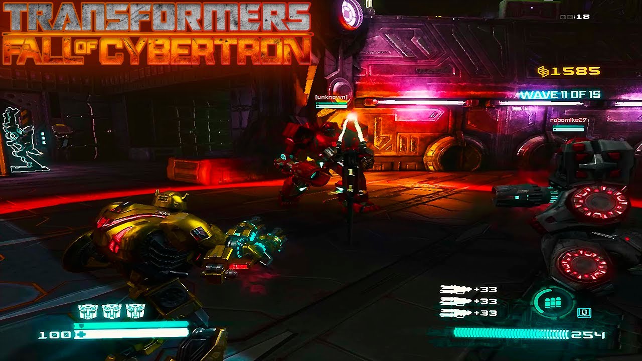 Transformers Fall of Cybertron Escalation Gameplay [PC] 19 YouTube