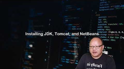 Installing JDK 12, Tomcat 9, and NetBeans 12