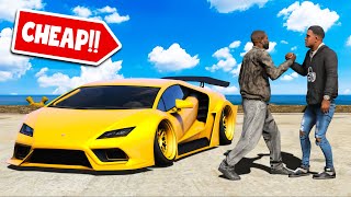 He sold me his LAMBORGHINI for THIS MUCH in GTA 5!!