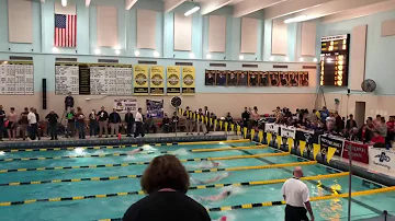 Nathen Eberhardt-100 Backstroke (High School Sectionals)