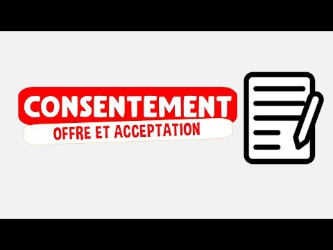 Vidéo: Acceptation Comme Consentement