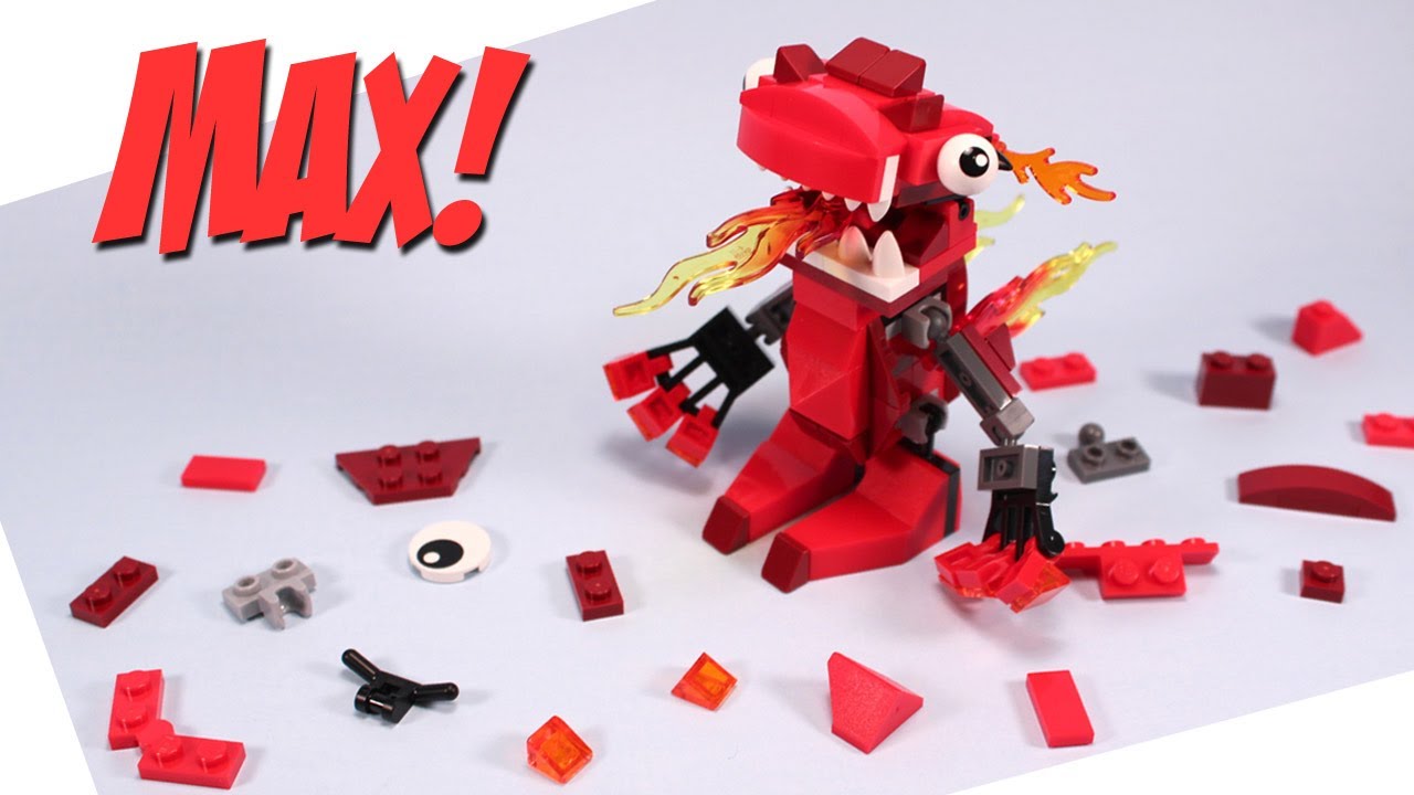 Lego Mixels Series 1 Red Infernites Flain Vulk and Opening - YouTube