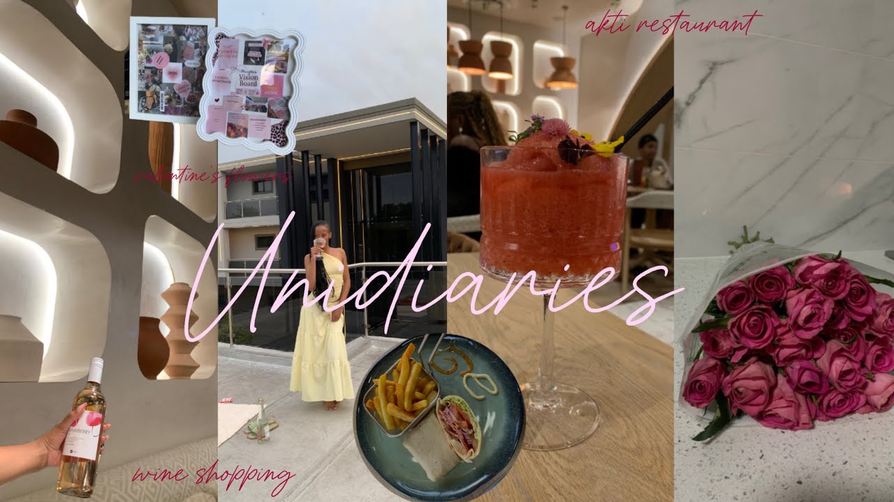 UNIDIARIES 💌 valentine’s dinner | making vision boards | church | charcuterie board & more