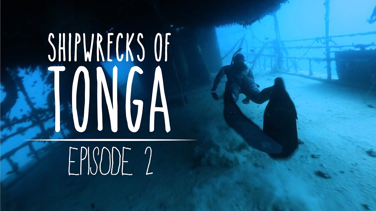 Shipwrecks of Tonga – Freediving Adventures on Pangaimoto Island (Underwater Ally Adventures) Ep.2