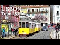 🇵🇹 LISBON Tram 28 Ride, Portugal | 4K HDR 60fps