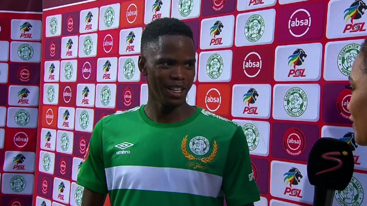 Absa Premiership Bloemfontein Celtic V Amazulu Fc Post Match Interview With Sifiso Ngobeni Youtube