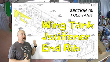 RV-10 Wings - 056 - Proseal tank jstiffener, end rib, and prepare for closing tanks