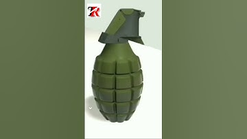 #Tech.Rrocky#mechanical#working process of #Grenade #insideGrenade