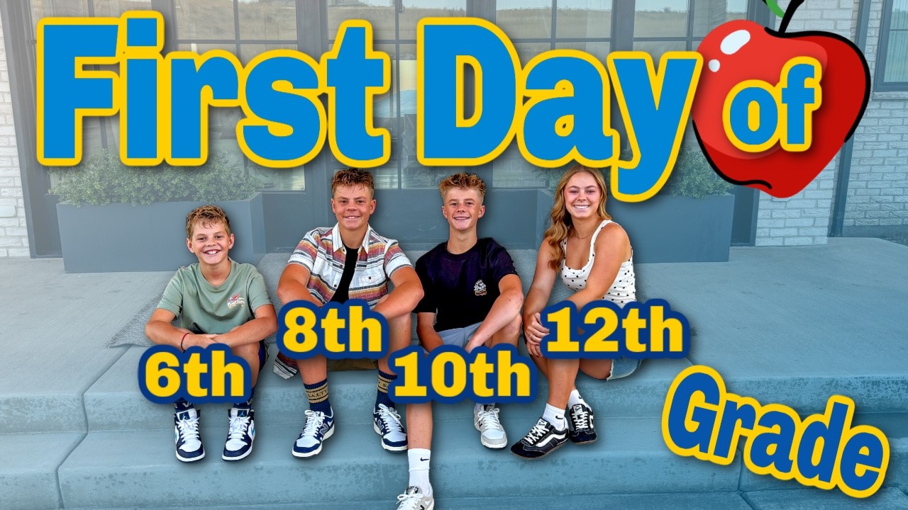 Olivia's Last, FIRST DAY of SCHOOL!