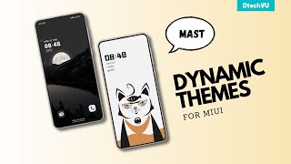 10 Super Cool MIUI Themes with Dynamic Lock Screens | Best MIUI Themes for Xiaomi, Poco