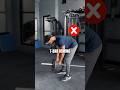 ❌ Bent Back on T-Bar Rows? You’re Missing Your Lats #Shorts