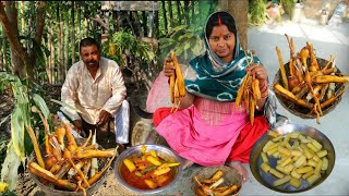 इस जड़ की सब्जी बनाकर खा लीजिए हर प्रकार का दर्द दूर हो जाएगा Traditional Natural SnacK/Palm root