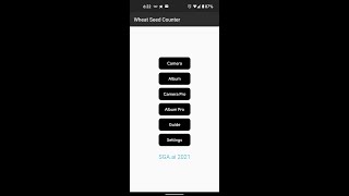 Seed Counter Mobile Application Demo 1 (Daft) screenshot 2