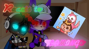 FNAF 1 reacts to Flamingo