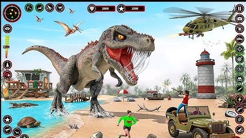 Real Dinosaur Hunting Zoo Game - Android Gameplay