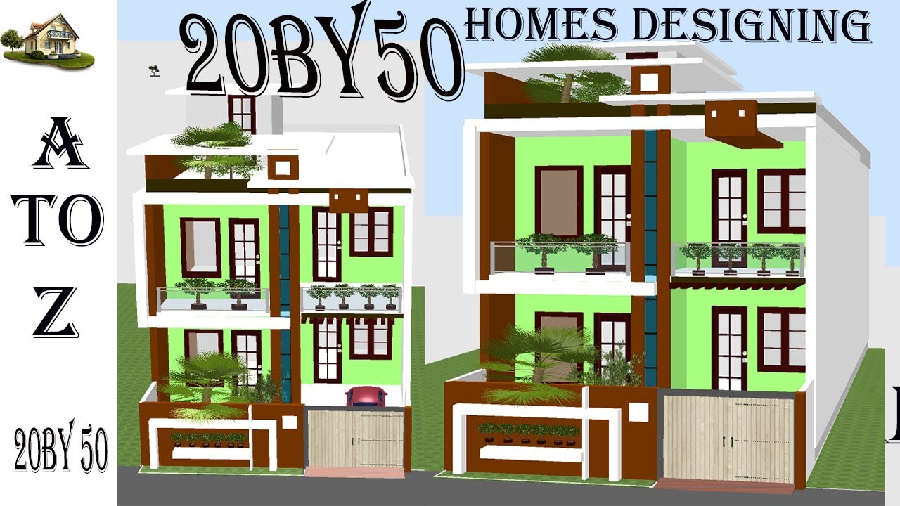 20 by 50 house design 20 by 50 ka naksha 20by 50