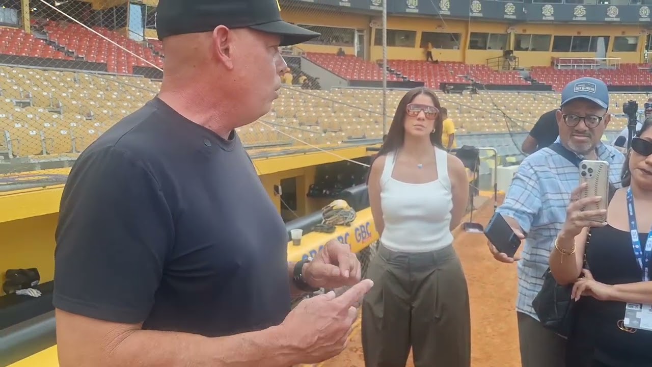 René Francisco optimista y no pierde la fe en las Águilas Cibaeñas
