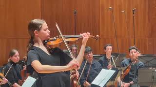 Mozart, violin concerto no 5 in A major, k 219