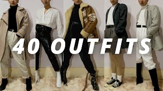 40 OUTFIT IDEAS!!