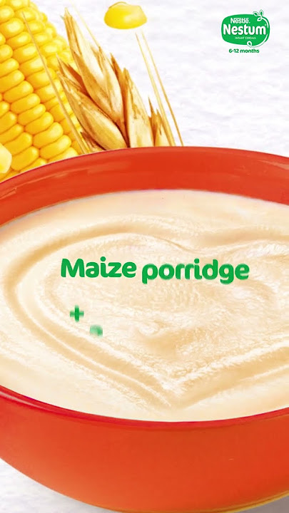 With the versatile NESTLÉ® Nestum®, you can turn maize porridge into an amazing breakfast.