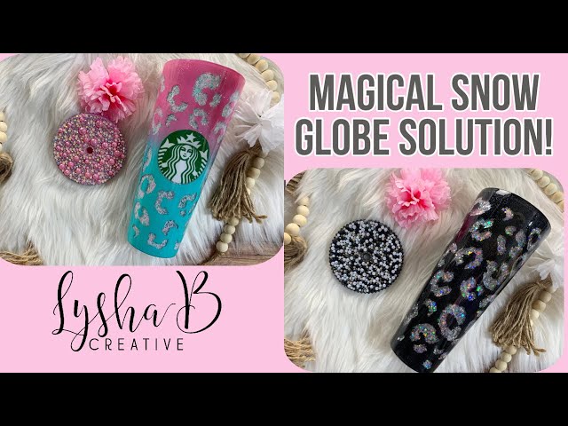 My snow globe cups are packed with sparkling glitter! Because their too  much is usually not enough., By Shining Soles