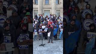 CAMBA .I.T Workers Union Still on Strike Day 76 Today’s Rally at Brooklyn Borough Hall Steps #camba