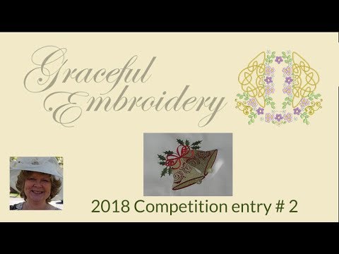 Graceful Embroidery 2018 competition Entry 2