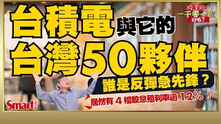 台積電帶動台股反彈，台灣50成分股中還有哪些領先轉強？誰又比較抗跌？背後暗藏哪些產業趨勢？15檔殖利率逾6%的高市值股出列｜峰哥｜Smart智富．投資的一千零一夜67