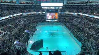 San Jose Sharks Introductions & Starting Lineups vs. Philadelphia Flyers 12-30-21