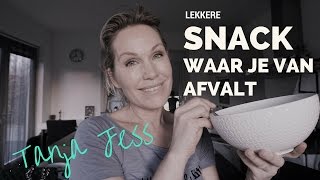 VLOG #23 LEKKERE SNACK WAAR JE VAN AFVALT!