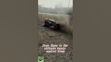 remote utility implement carrier China factory sales to Denmark, Europe #remotecontrolmower #rcmower