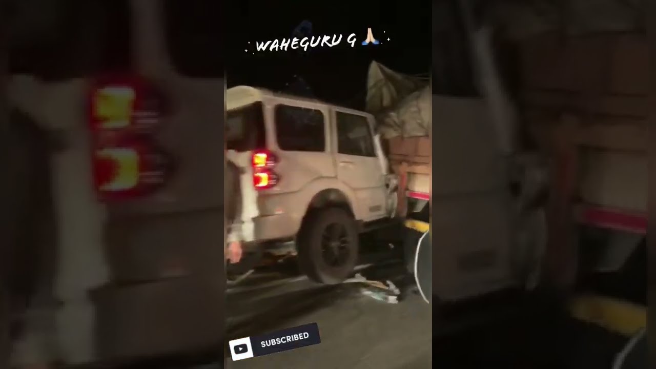 ( Deep Sidhu accident ) Rakh Honsla ni Maaye 😭🥺waheguru G  