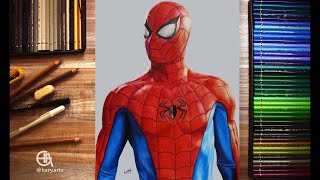 DRAWING SPIDER-MAN | TIMELAPSE
