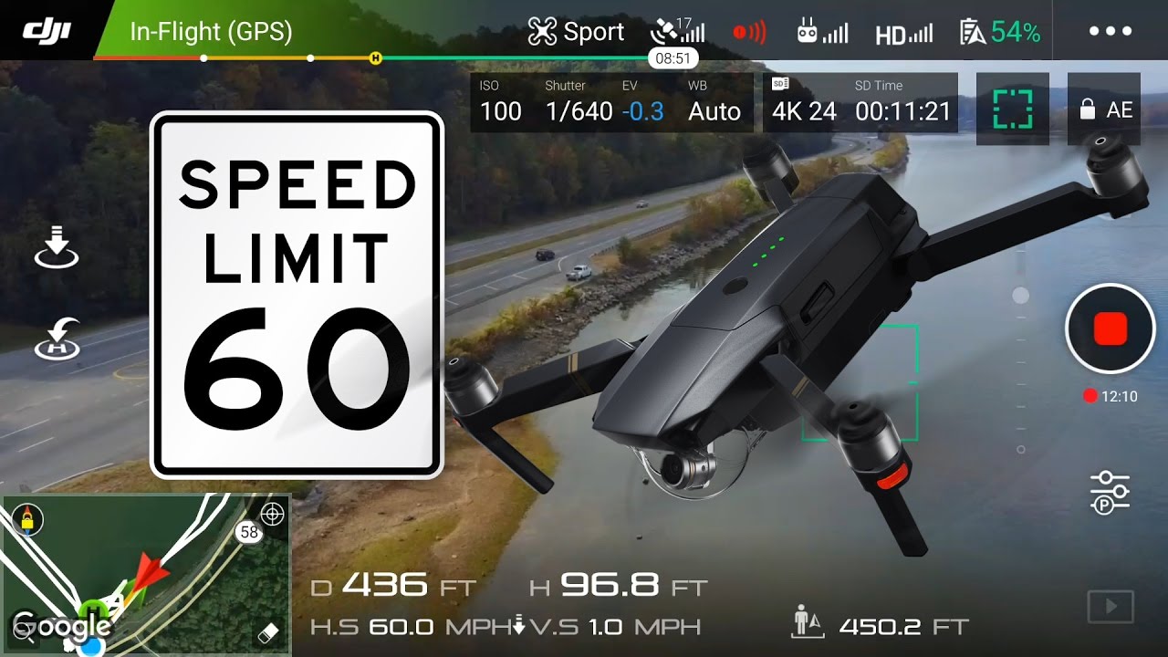 dji mavic pro platinum sport mode