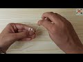 Diy pearl and crystal bracelet making at home| easy friendship band dedign