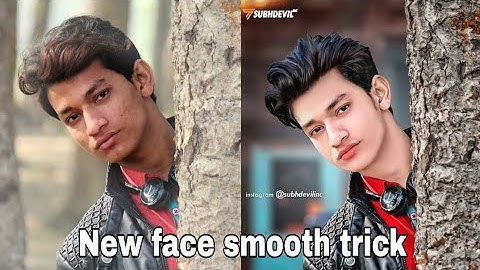 skin smooth and glow new secret tricks 2020 , clean face+hide pimples, Snapseed skin smooth editing,