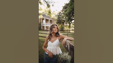 Senior photos that feel like a movie scene by @tynicolephotographyy #shorts