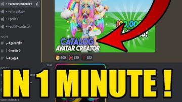 HOW to JOIN CATALOG AVATAR CREATOR DISCORD SERVER ✅PC & MOBILE✅