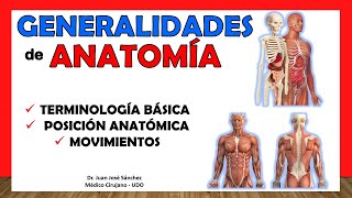 🥇 GENERALIDADES DE ANATOMÍA - Posición Anatómica, Terminología Anatómica. ¡Fácil y Sencillo!