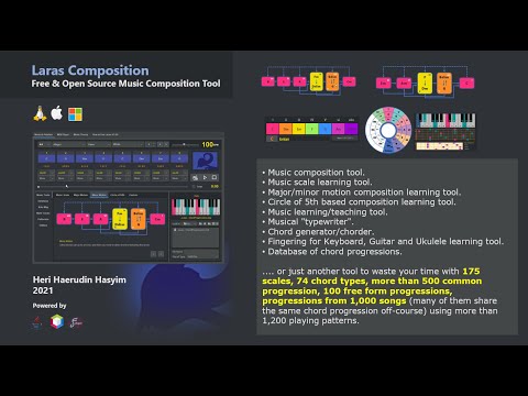 Laras Composition - Free and Open Source Music Composition Tool