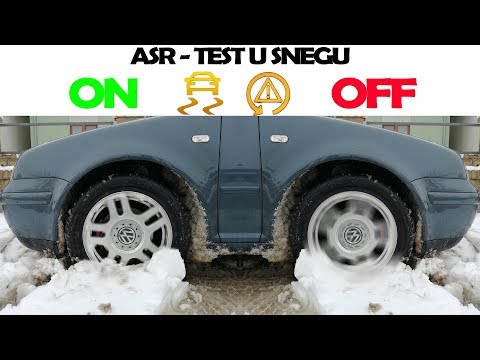 ASR ON VS OFF | TEST U SNEGU