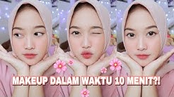 TUTORIAL MAKEUP BURU BURU CUMAN 10 MENIT?! | TUTORIAL MAKEUP SIMPLE DAN CEPAT GA PAKAI LAMA - Durasi: 8.03. 