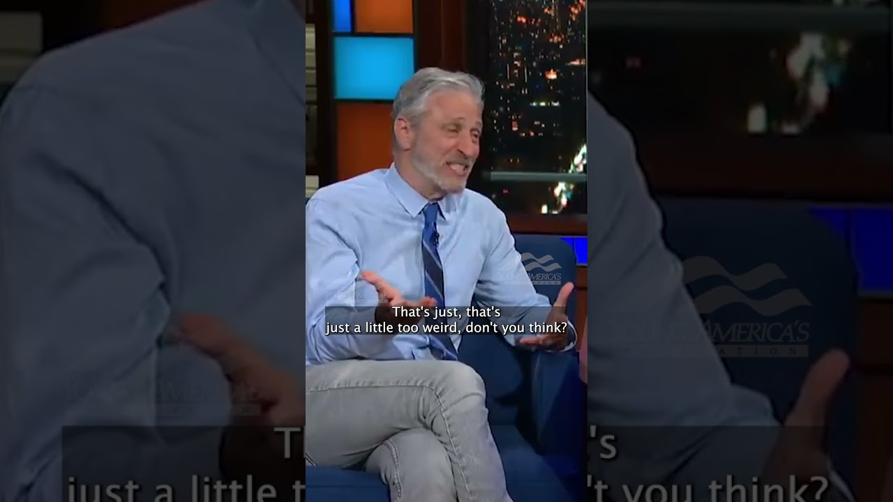 صورة فيديو : TRUTH BOMB: Jon Stewart DROPS Facts On Covid Origins; Makes Colbert Uncomfortable