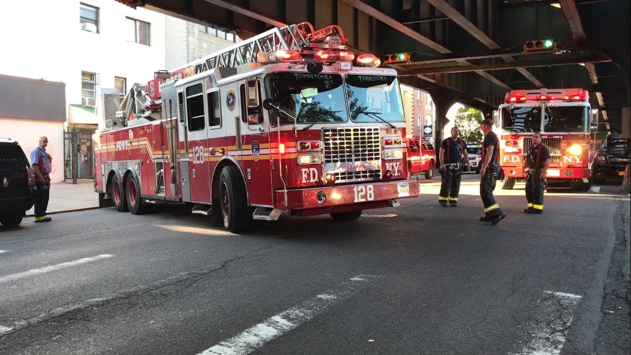fdny-ladder-128-taking-up-from-queens-10-60-box-7468-youtube