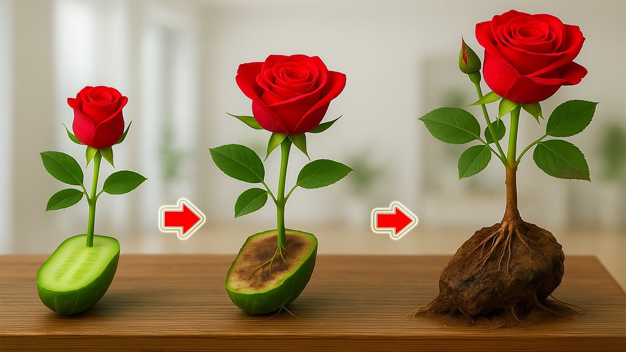 Я был удивлен таким простым способом размножения роз!